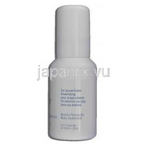ラミシルスプレー Lamisil Sprey, テルビナフィン 1%, 30ml, 外用スプレー ボトル記載情報