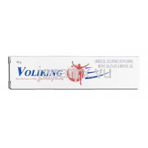 ボリキング Voliking, ジクロフェナク, 1%, 箱