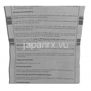 コンティフローXL Contiflo XL, タムスロシン塩酸塩 400mg 情報シート2