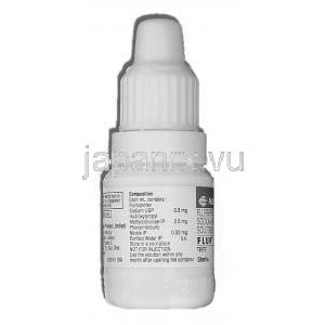 フルール Flur, フルルビプロフェン 5ml 点眼薬 容器記載情報