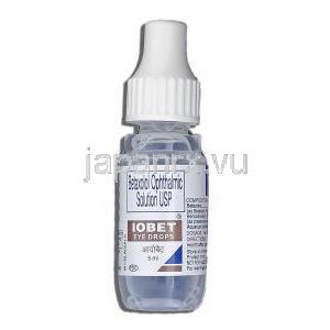 イオベット Iobet, ベタキソロール 5ml 点眼薬 ボトル