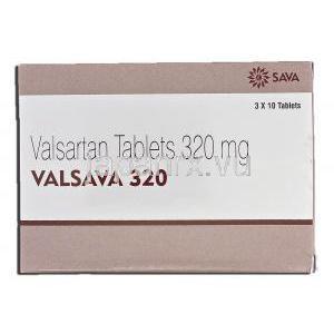 バルサバ Valsava, ディオバン ジェネリック, バルサルタン, 320mg, 箱