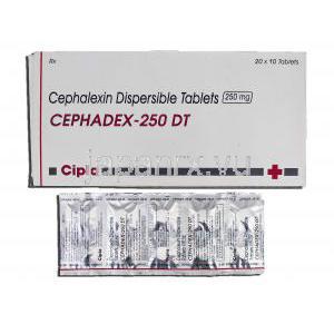 セファデックス250 Cephadex-250 DT, ケフレックス ジェネリック, セファレキシン, 250mg 