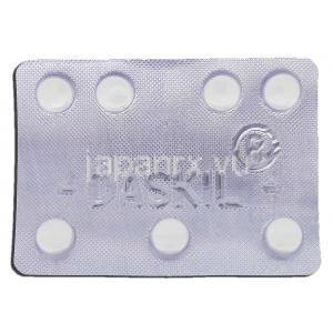 ダスキル Daskil 250mg, ラミシール ジェネリック, テルビナフィン 250mg, 錠 包装