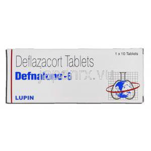 デフナロン-6 Defnalone-6, カルコート ジェネリック, デフラザコート 6mg, 錠 箱