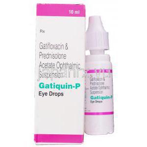 ガチフロキサシン/ プレドニゾロン 配合  点眼薬