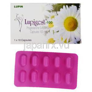 ルピゲスト Lupigest, プロゲステロン 100mg