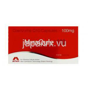 ミラキュール　MiraquleMiraqule, コエンザイム Q10 100mg, カプセル, 箱