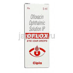 オフロキサシン 3MG/ML　（Oflox）  3MG/ML 5ML　点眼/点耳薬