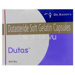 デュタステライド 0.5 mg (ボックス表面)