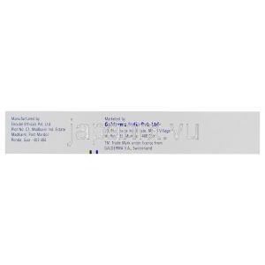 ペルメトリン （エリマイト ジェネリック）, Permite, 5% 30gm クリーム (Galderma) 製造者情報