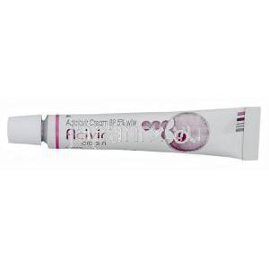 アシビル Acivir, アシクロビル5% 5gm クリーム (Cipla) チューブ