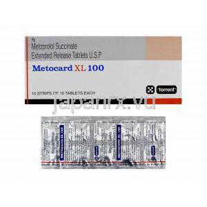 メトカードXL Metocard XL 100, ジェネリックロプレソール, メトプロロール 100mg