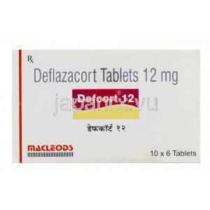デフコート30　Defcort30、ジェネリックカルコート　Calcort、デフラザコート30mg　箱