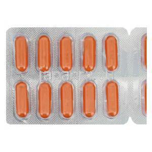 Campicillin-500　キャンピシリン、ジェネリックオムニペン、アンピシリン500mg　包装シート