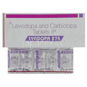 シンンドーパ Syndoopa , レボドパ・カルビドパ・配合250mg/25mg 錠 (Sun Phrma)