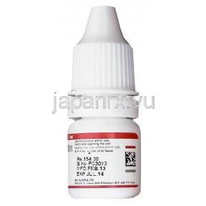 ブリモディン点眼薬　Brimodin-P、ジェネリックアルファガン、ブリモニジン酒石酸0.15％　5