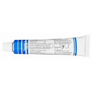 レチノクリーム、ジェネリックレチンA、トレチノイン0.025％20gm　チューブ面情報