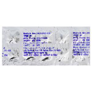 ロプレッサー　Lopresor50、メトプロロール酒石酸塩50mg　包装シート