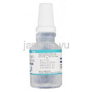シプロックス　Ciplox、シプロフロキサシン点耳/点眼薬0.3％ 5ml　Cipla製