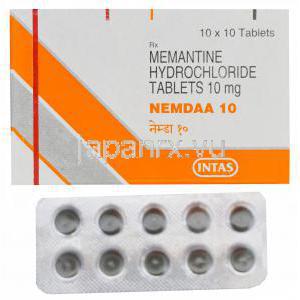 ナムダ　Nemdaa　10、ジェネリックナメンダ、メマンチン塩酸塩　10mg　