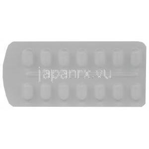 アプロベル　75mg、イルベサルタン　75mg　包装シート