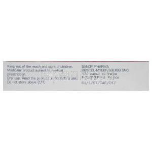 アプロベル　75mg、イルベサルタン　75mg　製造会社