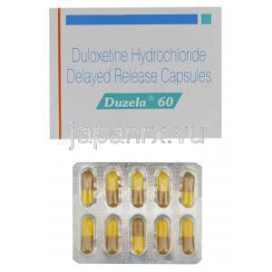 デュゼーラ　Duzela60、ジェネリックシンバルタ、デュロキセチン60mg