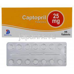 カプトプリル　25mg