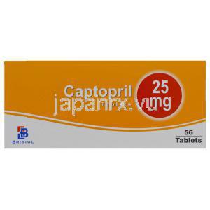 カプトプリル　25mg　箱