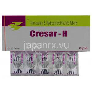 クレサール　Cresar-H、ジェネリックミカルディスH、テルミサルタン 40mg/ ヒドロクロロチア