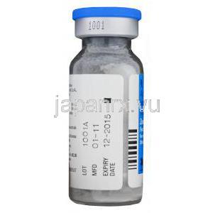 ゾビラックス　IV　アシクロビル 静脈内注入　 10mlバイアルにつき250mg　バイアル