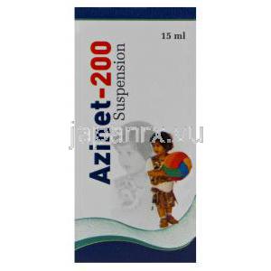 アジネット-200, ジスロマックスジェネリック　アジスロマイシン経口懸濁液　200mg/5ml 15ml入