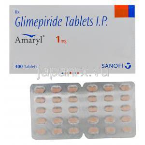 アマリール　　グリメビリド 1mg