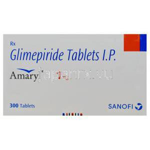 アマリール　　グリメビリド 1mg