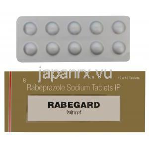 ラベガード　アシフェックスジェネリック ラベプラゾール　ナトリウム　20mg