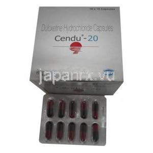 デュロキセチン (サインバルタジェネリック)　Duvanta , 20MG 錠