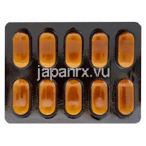 メトロジル配合錠　オーニダゾール 250mg デロキサニドモメタゾン　375mg シメチコン　25mg　