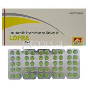 ロプラ　イモジウムジェネリック　ロペラミド塩酸塩2mg