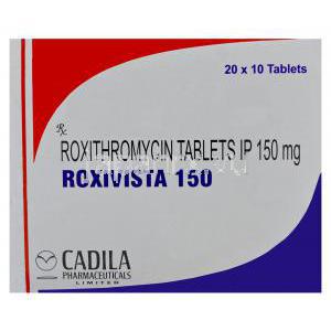 ロキシビスタ 150 ルリッドジェネリック　ロキシスロマイシン　150mg　箱