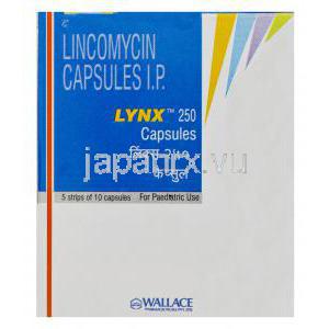 リンクス 250　リコンシンジェネリック　リコマイシン 250mg 箱