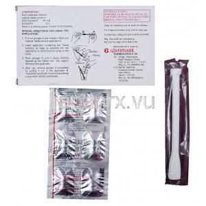 カンディッドV6,ロトリミンジェネリック,クロトリマゾール膣錠(徐放性錠 100mg　箱　情報