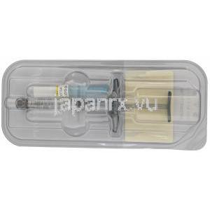 ジュべダームウルトラ 2, 架橋結合ヒアルロン酸　シリンジキット　国際用包装