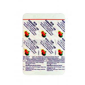カマグラ - 100CT,クエン酸シルデナフィル　チュアブル錠　　いちご/レモン味　100mg　シー