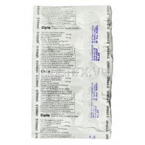 Urimax D　ウリマックスD、ジェネリックフロマックスプラス、タムスロシン塩酸塩0.4mg、デ