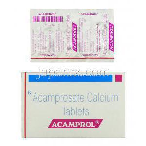 アカムプロール , アカンプロセート 333mg 錠 (Sun Pharma)