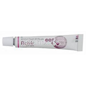 アシビル, アシクロビル5% 5gm クリーム (Cipla) チューブ