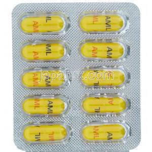 アマントレル, アマンタジン 100mg カプセル (CIPLA) 包装