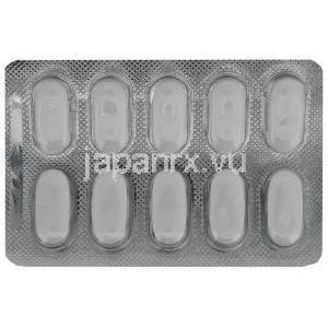 メトホルミンＳＲ（グルコファージ ジェネリック）, Glumet XR, 500 mg 錠 (Pinnacle) 包装