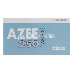 アジー, アジスロマイシン 250mg　箱
